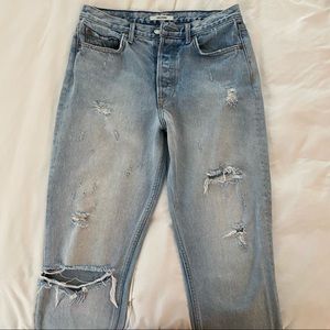 Girlfriend Karolina jeans GRLFRND denim straight leg